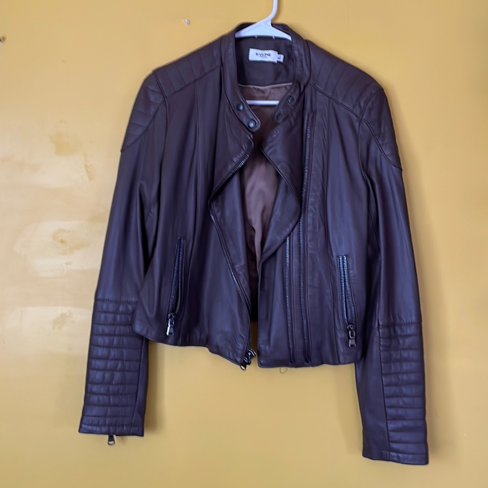 Barone Firenze authentic Italian leather jacket